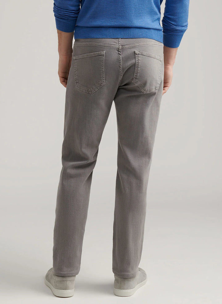 Peter Millar Crown Crafted Fairfield Garment Dyed Denim: Oslo Grey