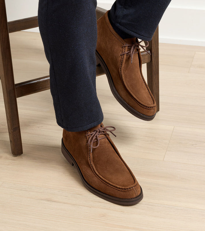 Peter Millar Tempest Boot: Walnut