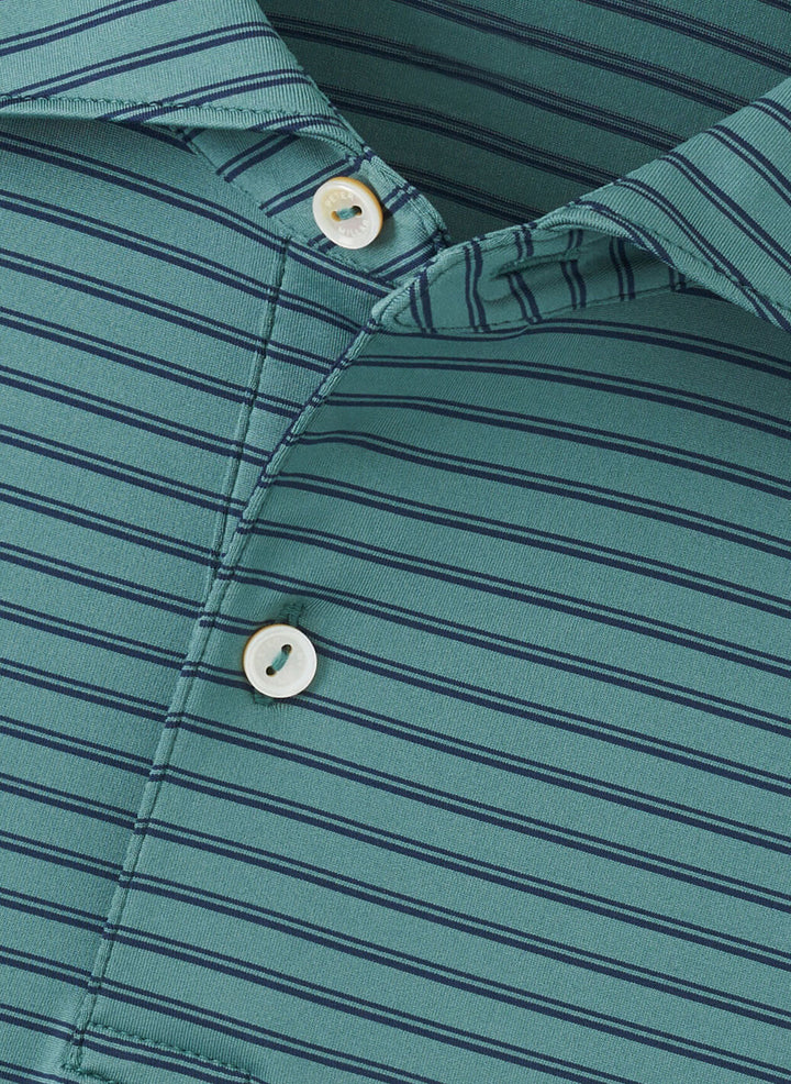 Peter Millar Crown Crafted Bridge Performance Jersey Polo: Sherwood