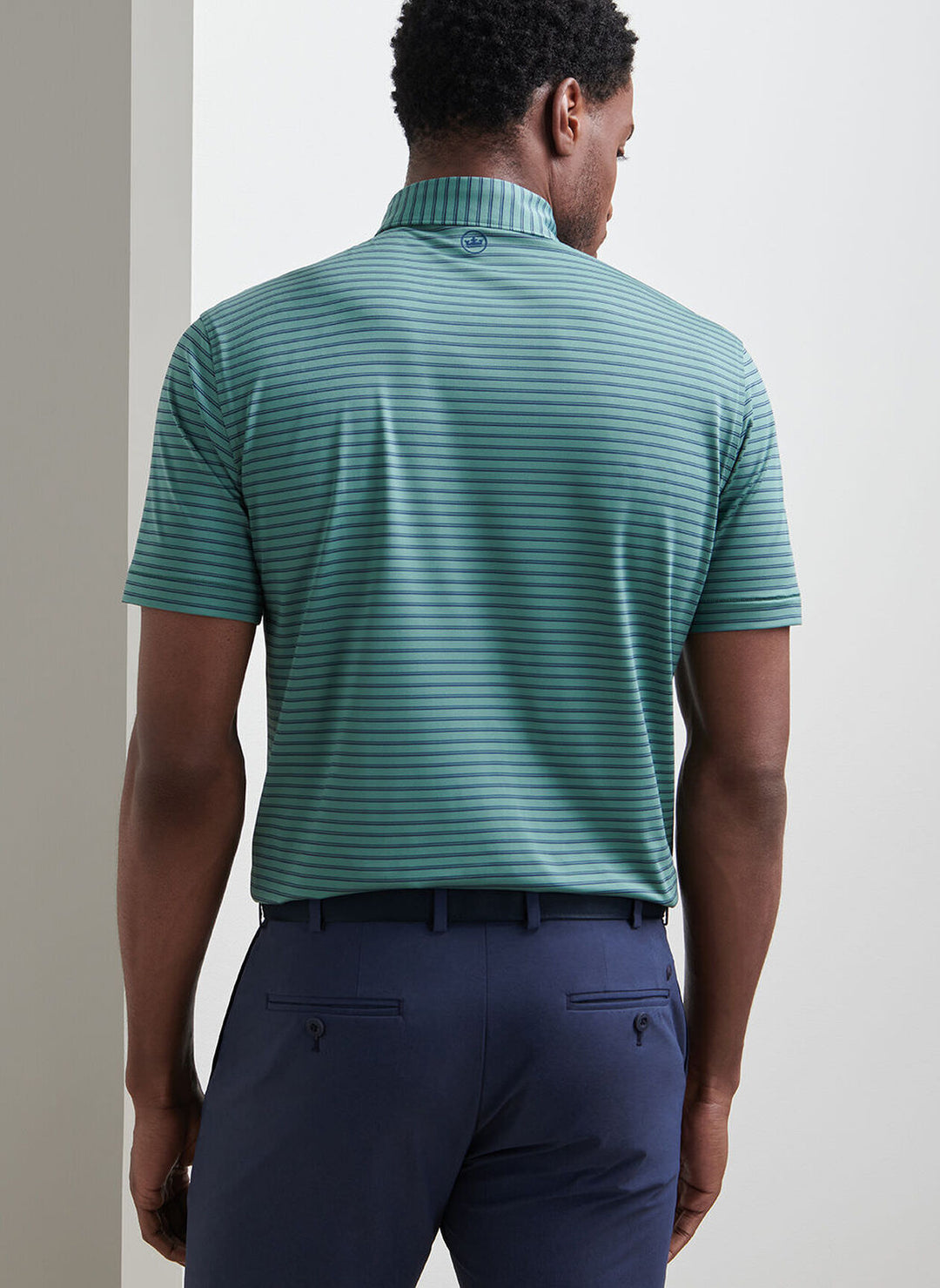 Peter Millar Crown Crafted Bridge Performance Jersey Polo: Sherwood