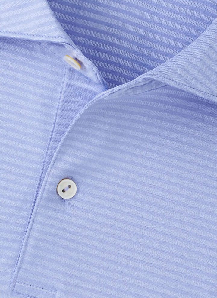 Peter Millar Crown Crafted Empire Performance Jersey Polo: Wisteria