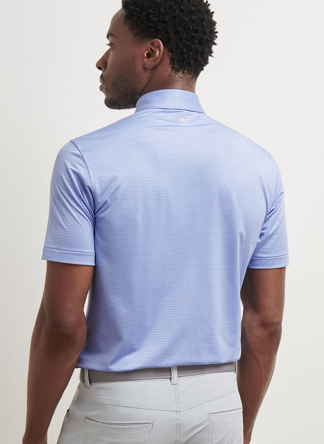 Peter Millar Crown Crafted Empire Performance Jersey Polo: Wisteria
