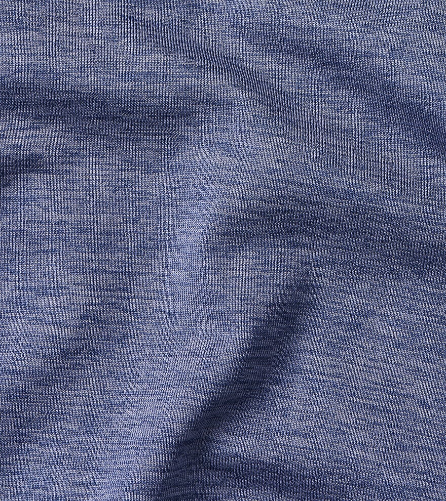 Peter Millar Stealth Performance Quarter-Zip: Nebula Blue