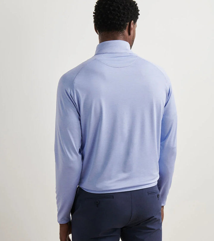 Peter Millar Stealth Performance Quarter-Zip: Wisteria