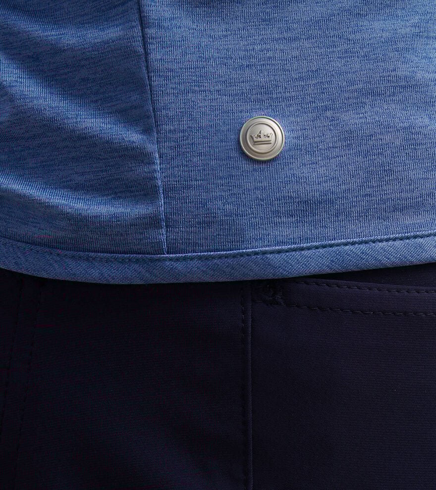 Peter Millar Stealth Performance Hoodie: Lunar Blue