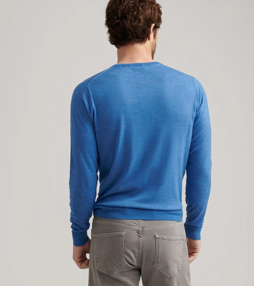 Peter Millar Excursionist Flex Crew: Lunar Blue