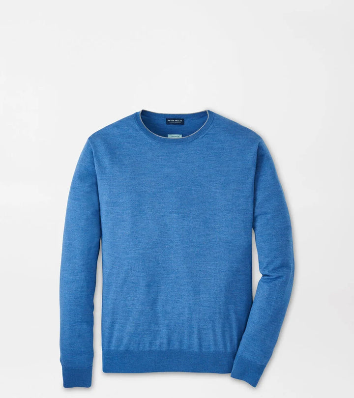 Peter Millar Excursionist Flex Crew: Lunar Blue