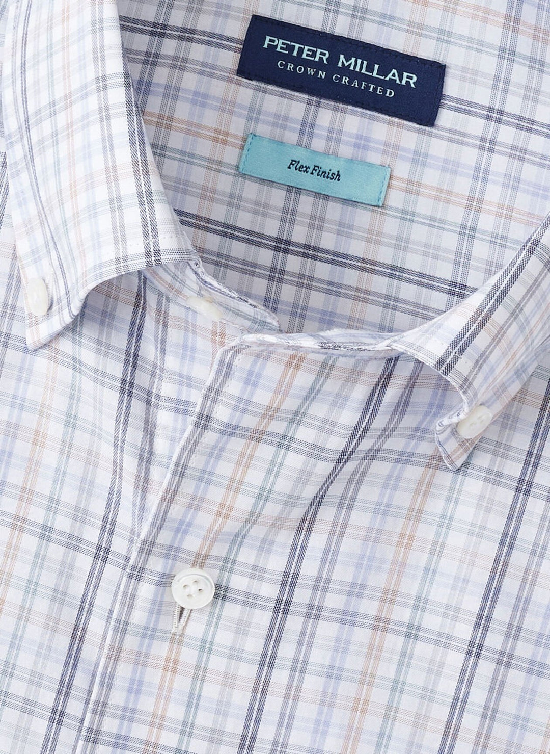Peter Millar Crown Crafted Orvieto Cotton Sport Shirt: Sherwood