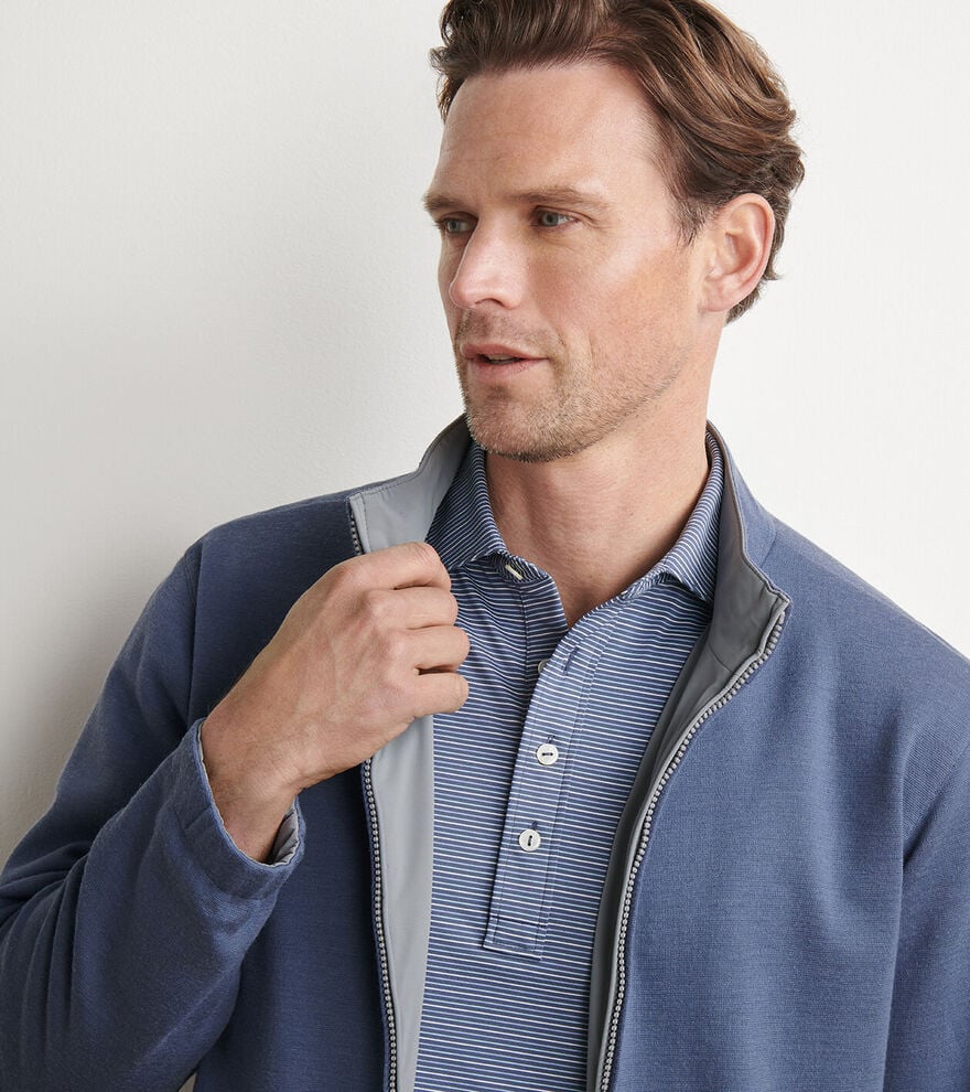 Peter Millar Ryder Reversible Jacket: Oslo Grey