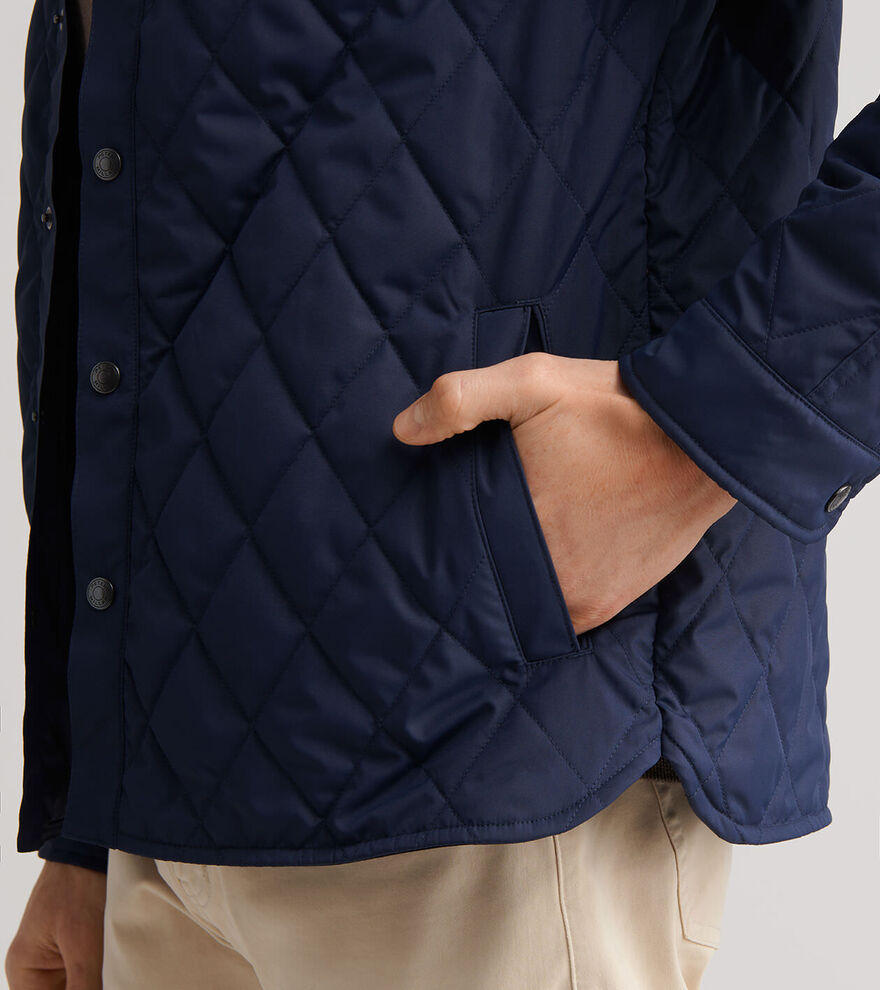 Peter Millar Brighton Shirt Jacket: Navy