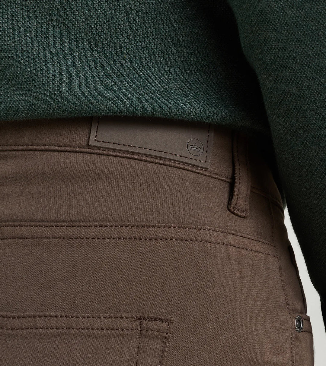 Peter Millar Signature Sateen Five Pocket Pant: French Press