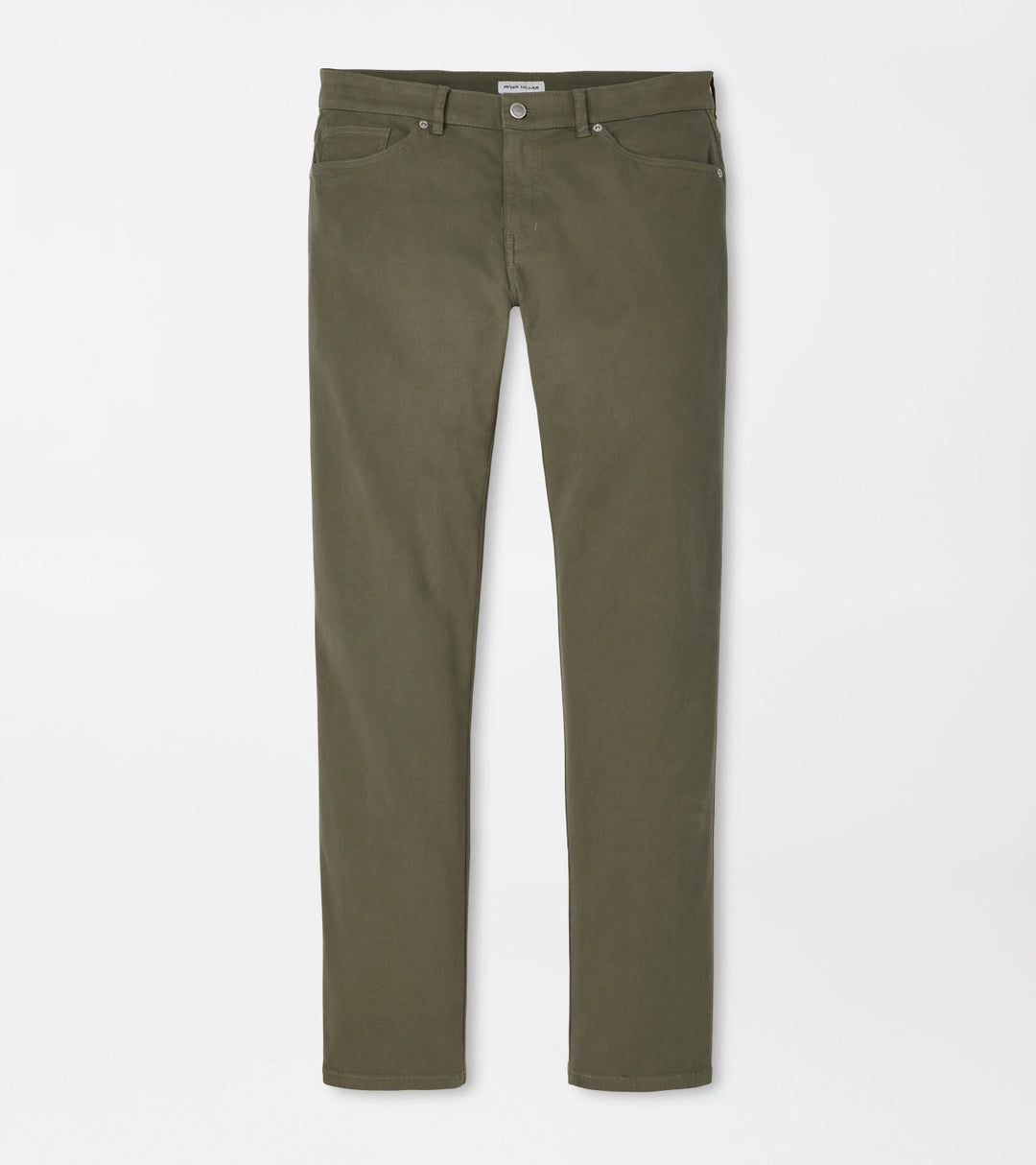 Peter Millar Signature Sateen Five Pocket Pant: Fatigue
