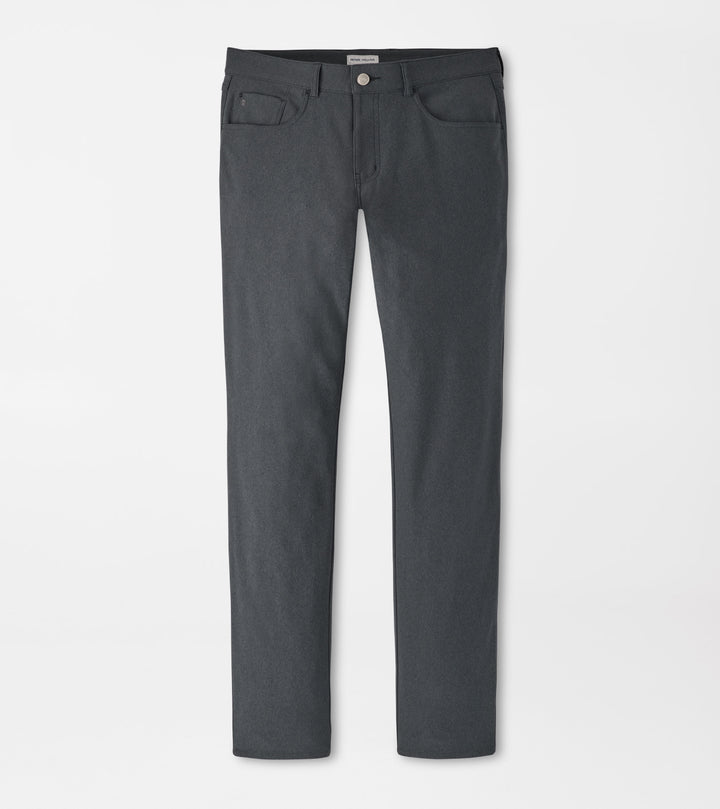 Peter Millar Brevard Performance Flannel Five-Pocket Pant: Iridium