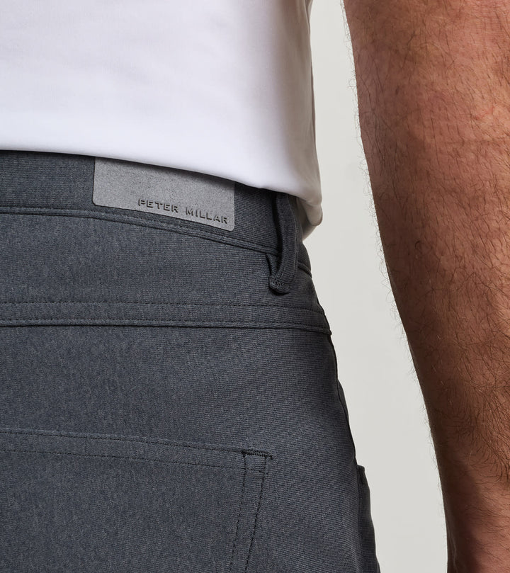 Peter Millar Brevard Performance Flannel Five-Pocket Pant: Iridium
