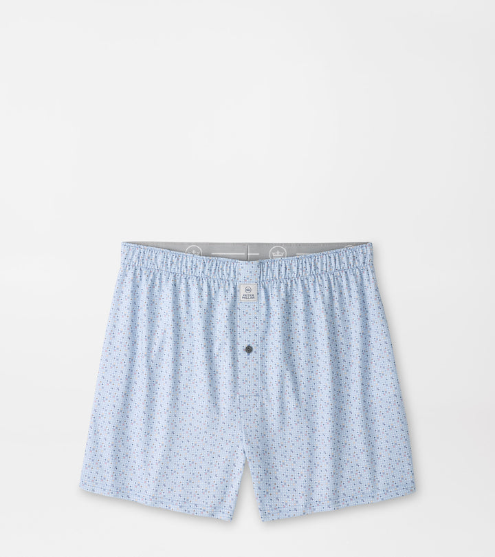 Peter Millar Rivington Performance Boxer Short: Lakeside