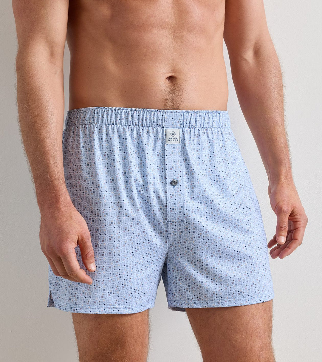 Peter Millar Rivington Performance Boxer Short: Lakeside