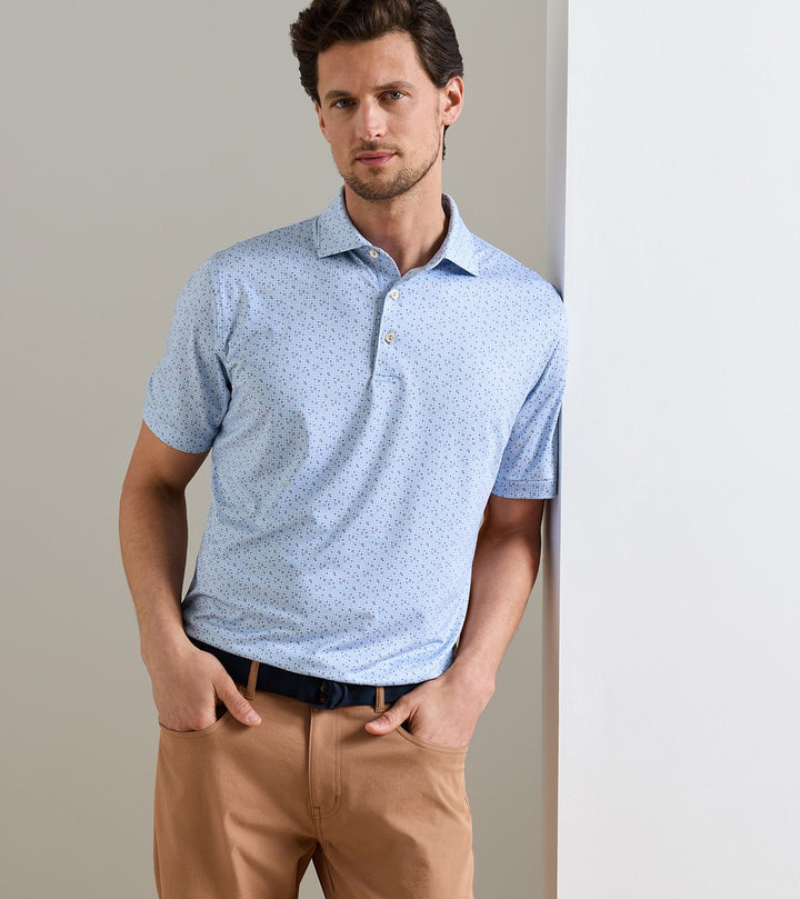 Peter Millar Rivington Performance Jersey Polo: Lakeside