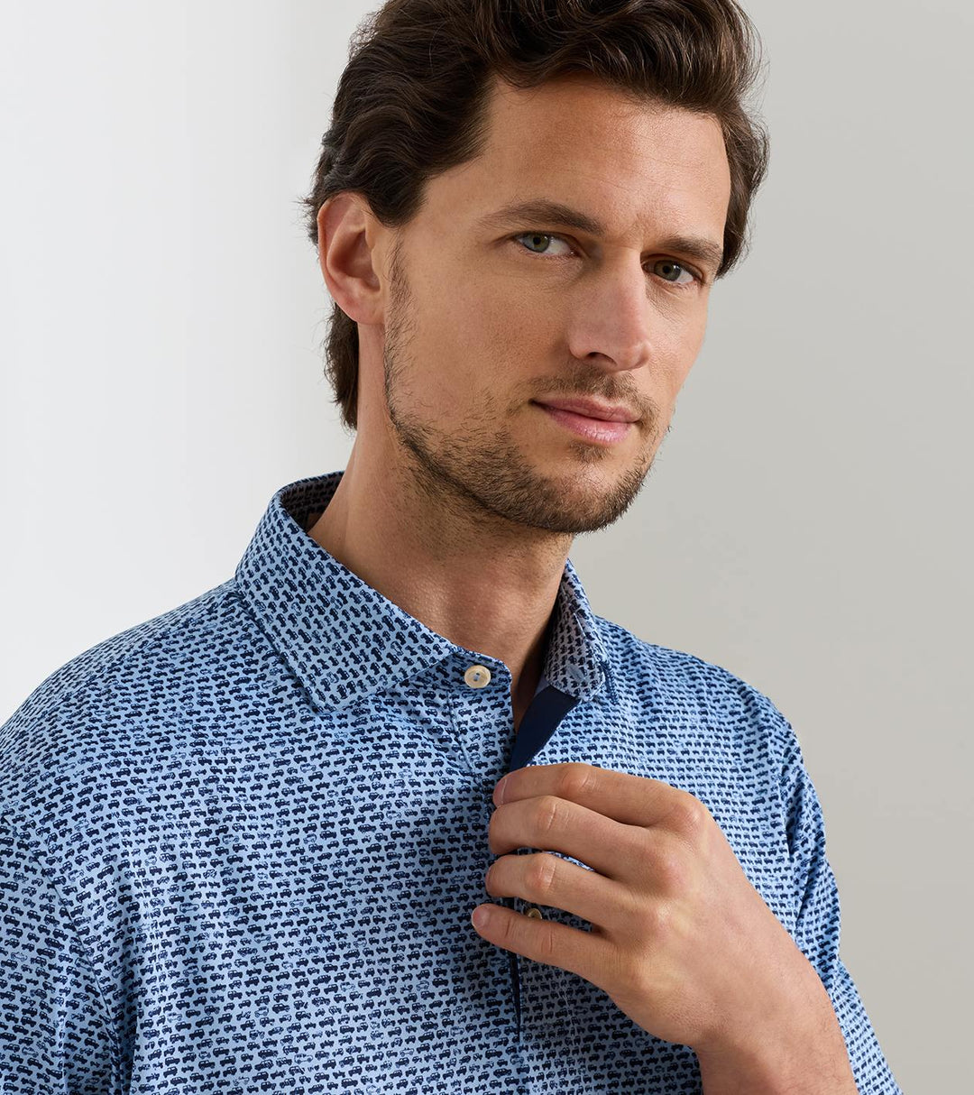 Peter Millar Off-Road Performance Jersey Polo: Lakeside