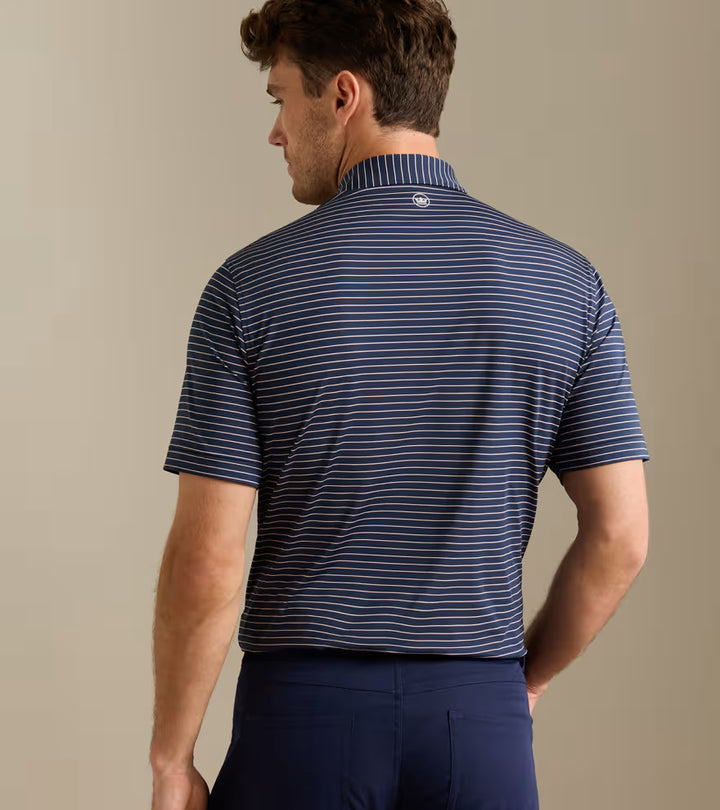 Peter Millar Oaks Performance Jersey Polo: Navy