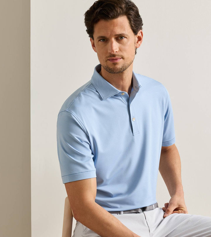 Peter Millar Wade Performance Jersey Polo: Lakeside