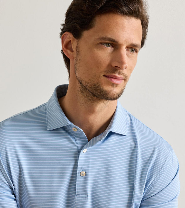 Peter Millar Wade Performance Jersey Polo: Lakeside