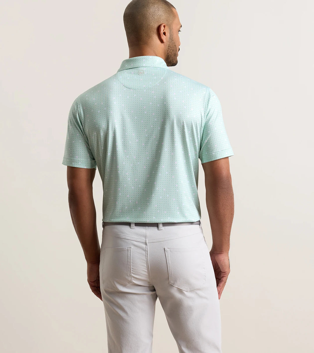 Peter Millar Skull It Performance Jersey Polo: White