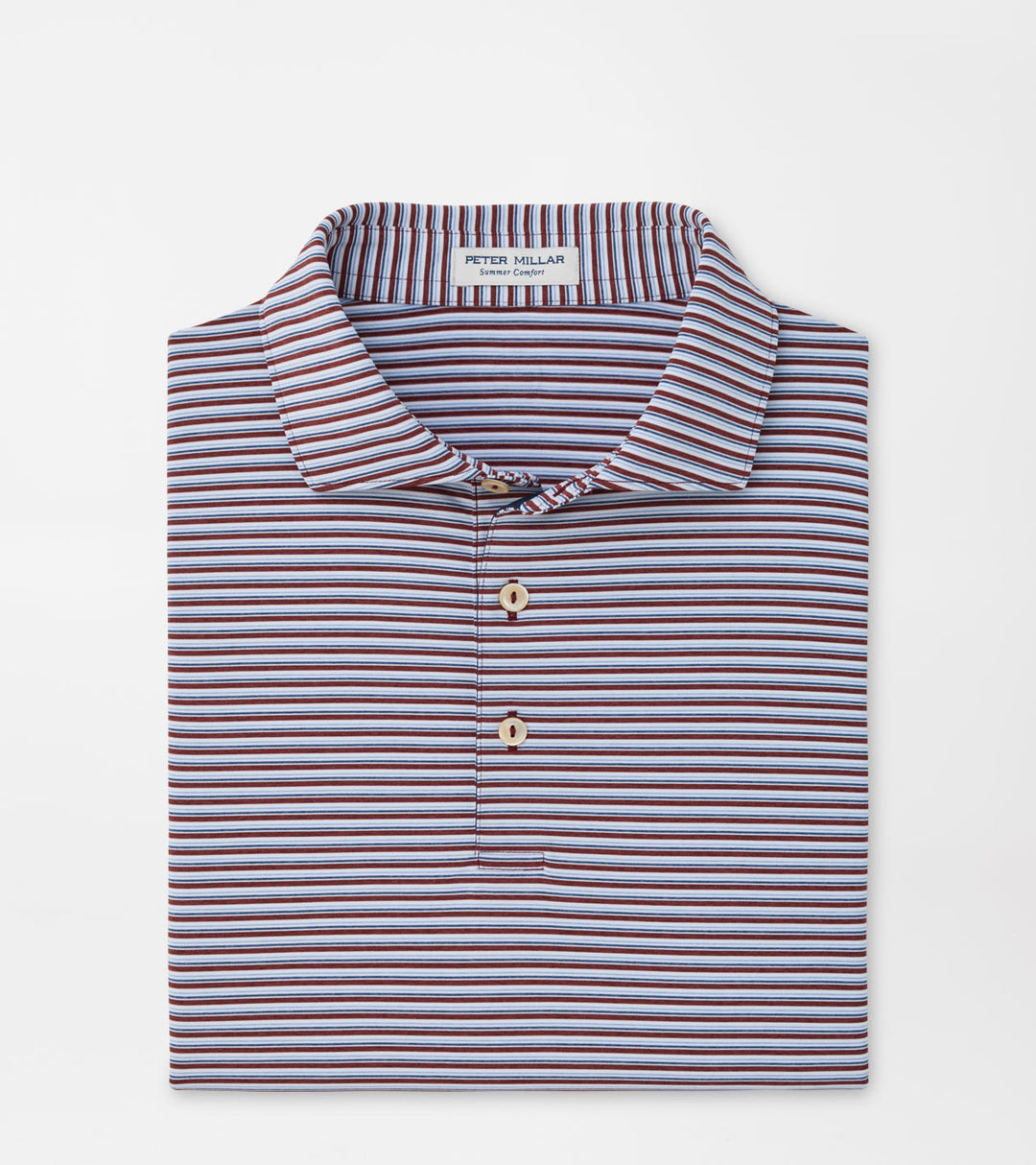 Peter Millar Brooks Performance Jersey Polo: Bordeaux