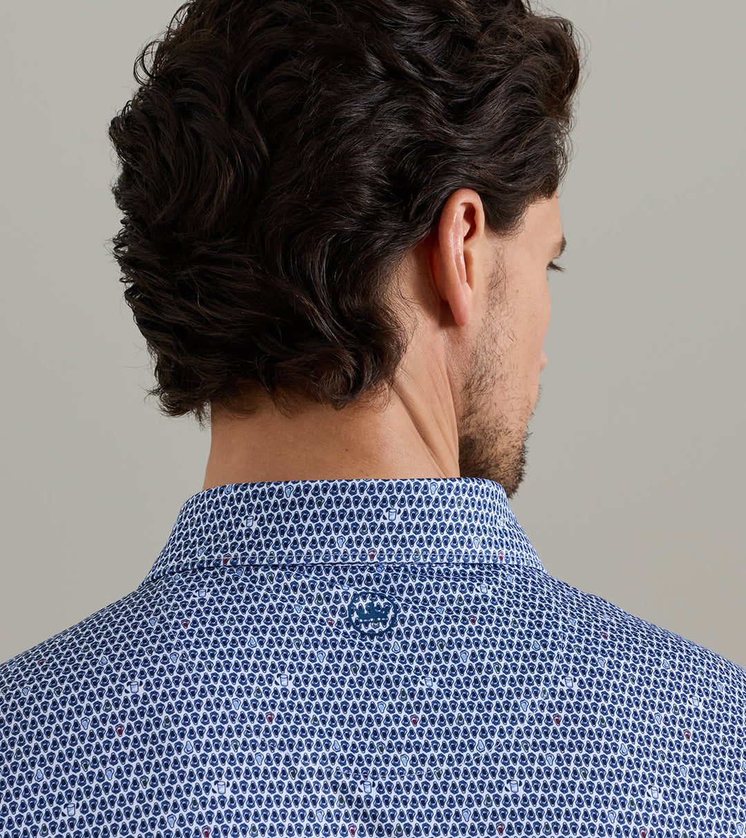 Peter Millar On the Half Shell Performance Jersey Polo: White