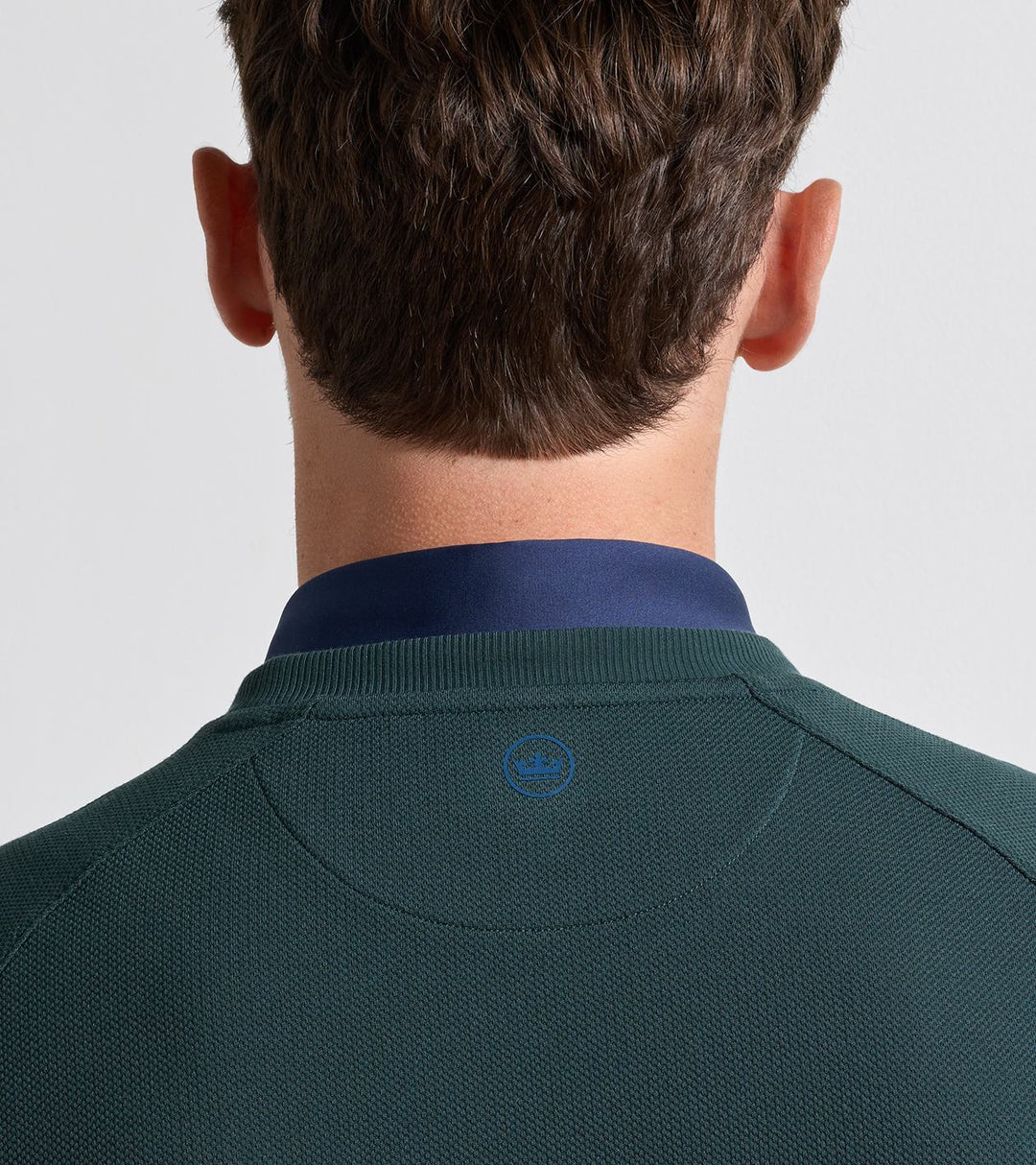 Peter Millar Cradle Piqué Performance Crewneck: Pine Brook
