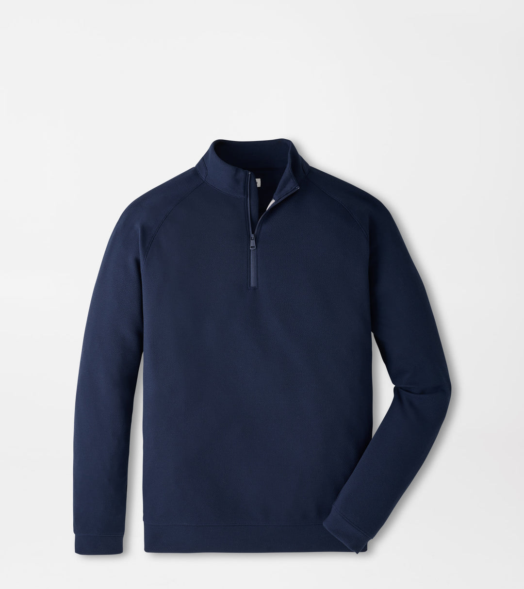 Peter Millar Cradle Piqué Performance Quarter-Zip: Navy