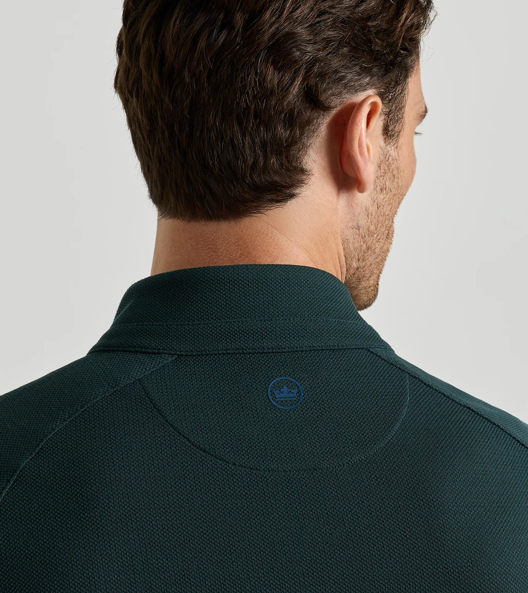 Peter Millar Cradle Piqué Performance Quarter-Zip: Pine Brook