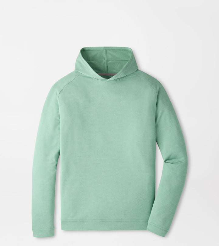 Peter Millar Pine Performance Hoodie: Fresh Mint