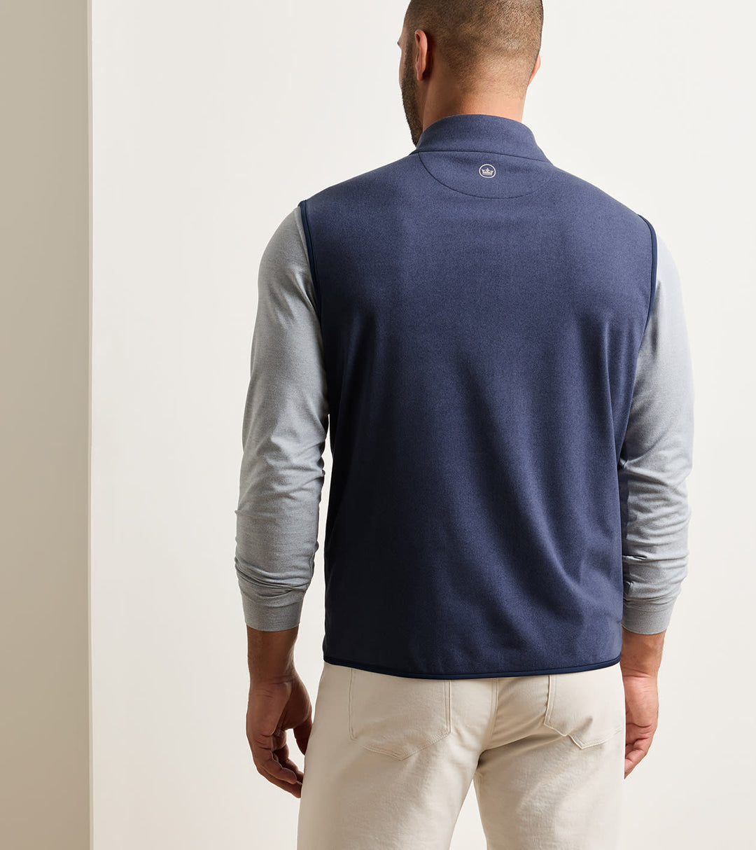 Peter Millar Ardent Air Performance Full-Zip Vest: Navy