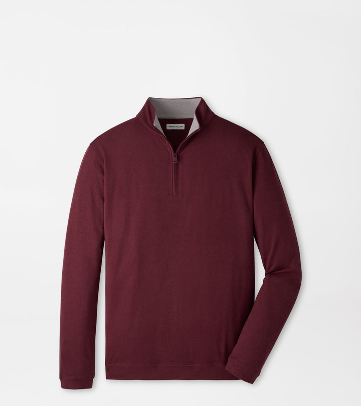 Peter Millar Ardent Air Performance Quarter-Zip: Bordeaux