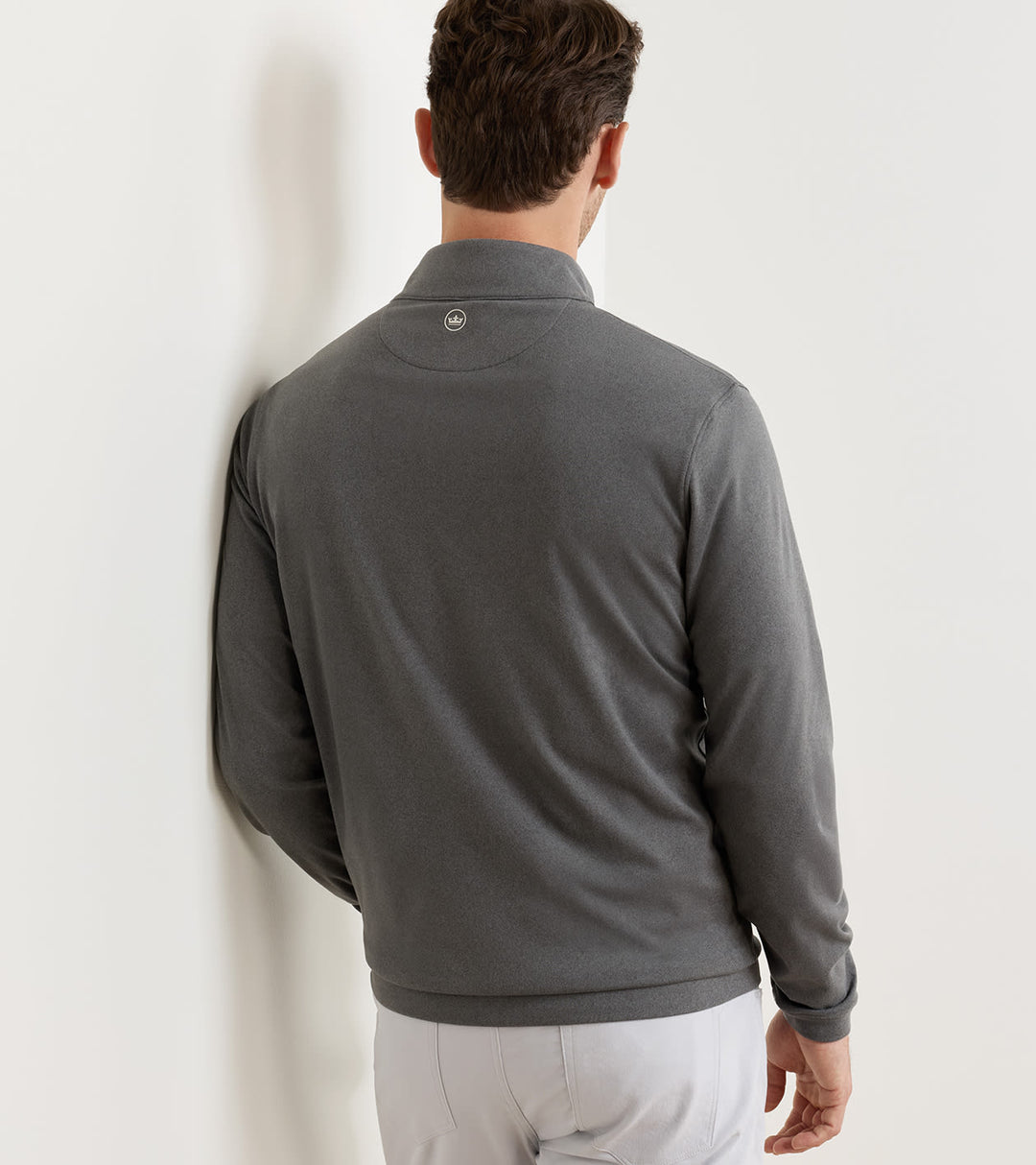 Peter Millar Ardent Air Performance Quarter-Zip: Iron