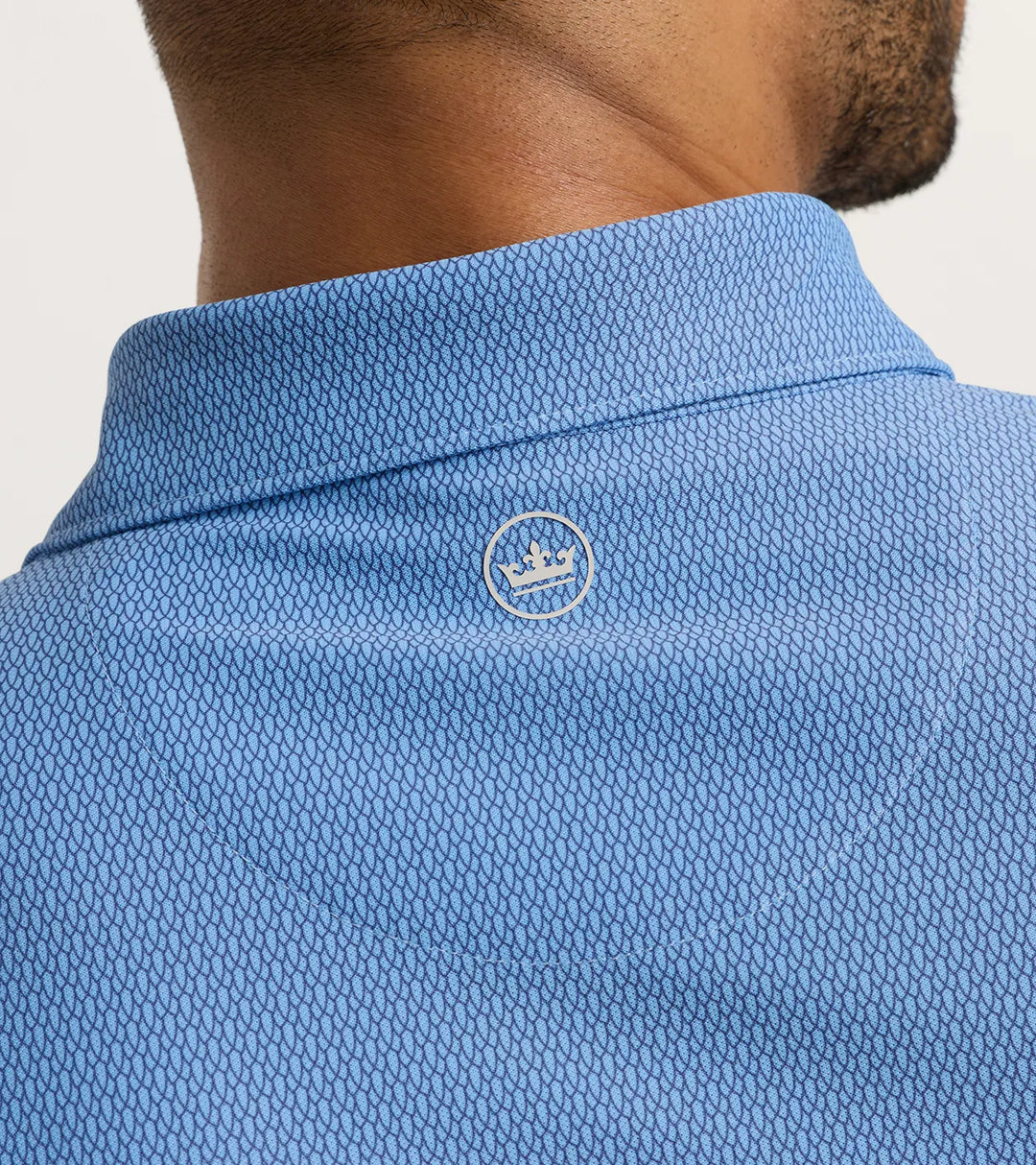 Peter Millar Currituck Performance Mesh Polo Lake Murray Dam Towers: Cottage Blue