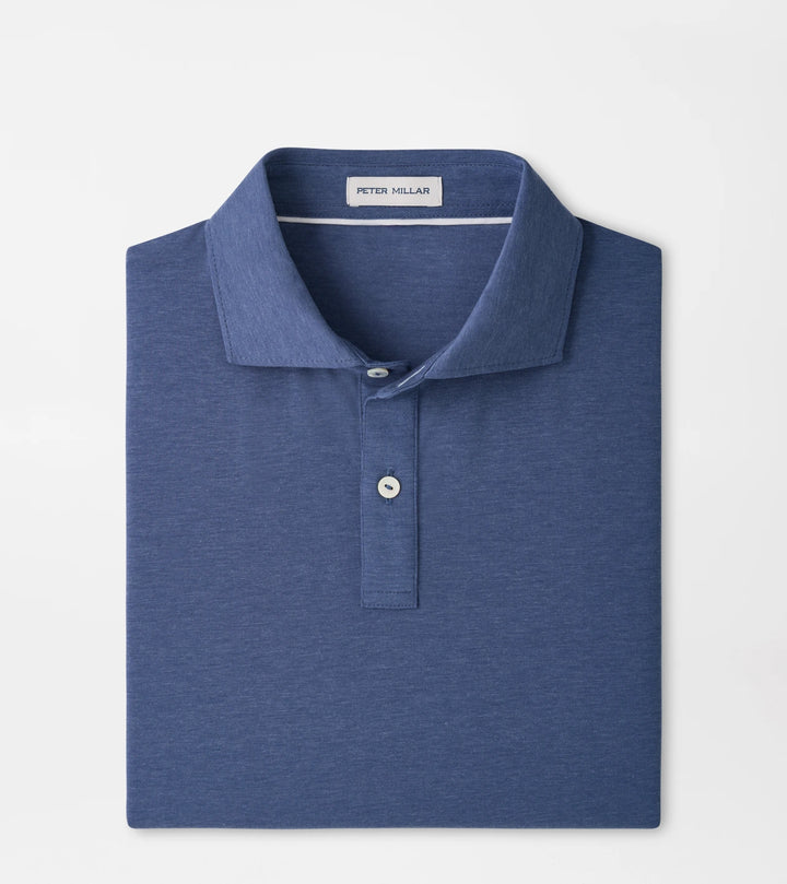 Peter Millar ETC Performance Jersey Polo: Bali Blue