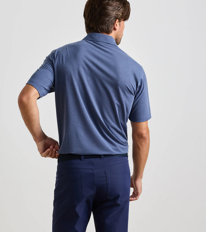 Peter Millar ETC Performance Jersey Polo: Bali Blue