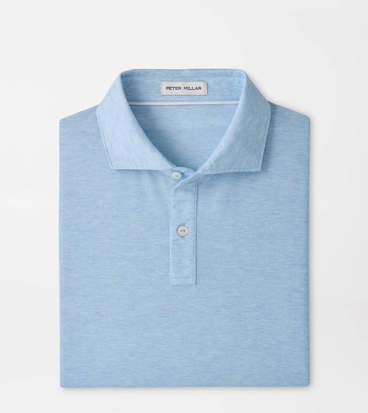 Peter Millar ETC Performance Jersey Polo: Cottage Blue