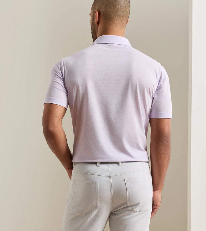 Peter Millar ETC Performance Jersey Polo: Garden Violet