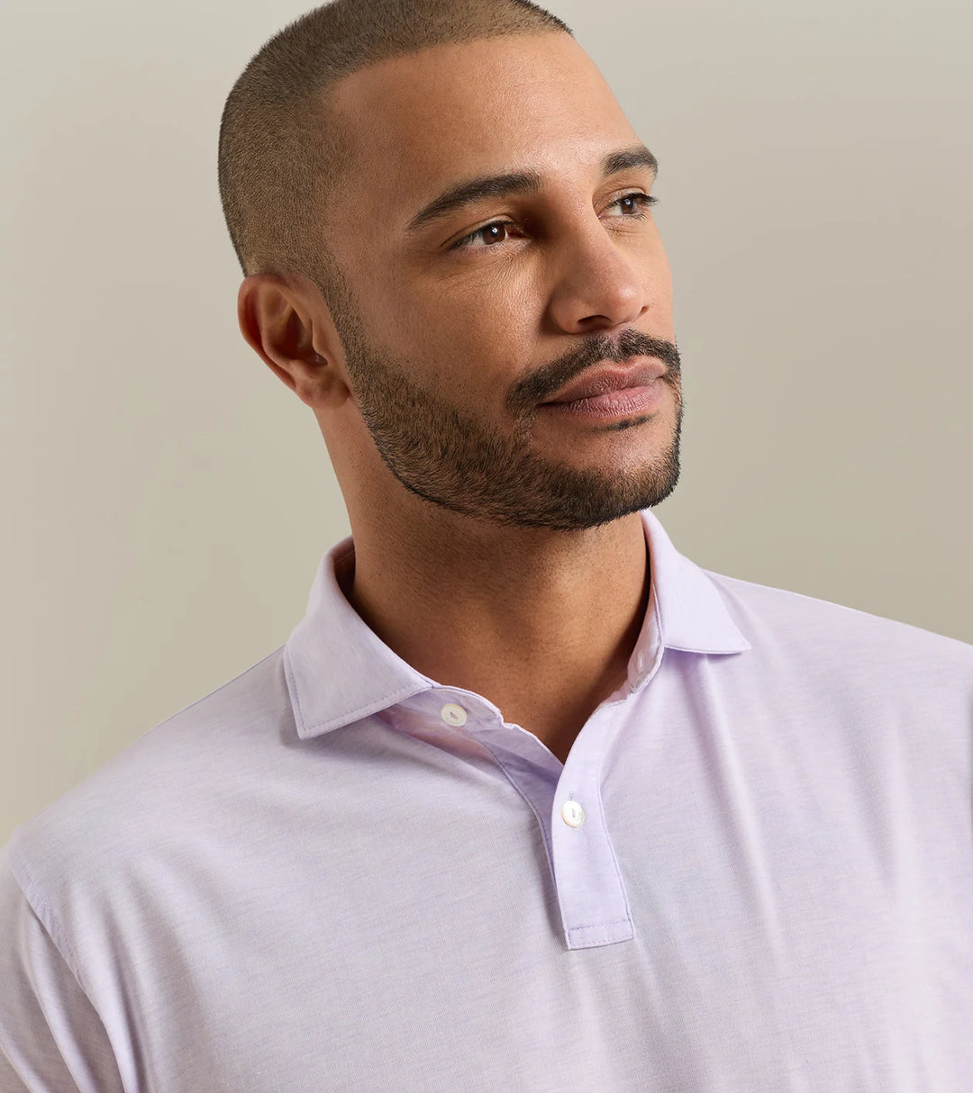 Peter Millar ETC Performance Jersey Polo: Garden Violet
