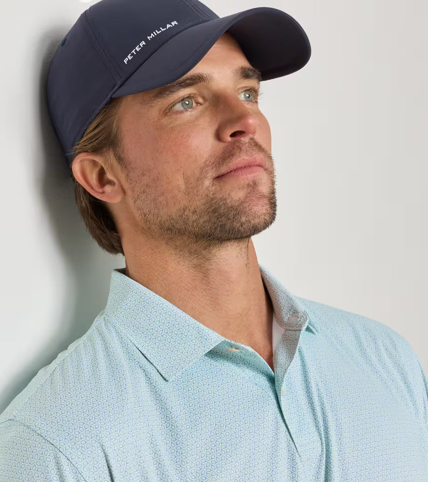 Peter Millar Featherweight Racquet Club Performance Polo: White