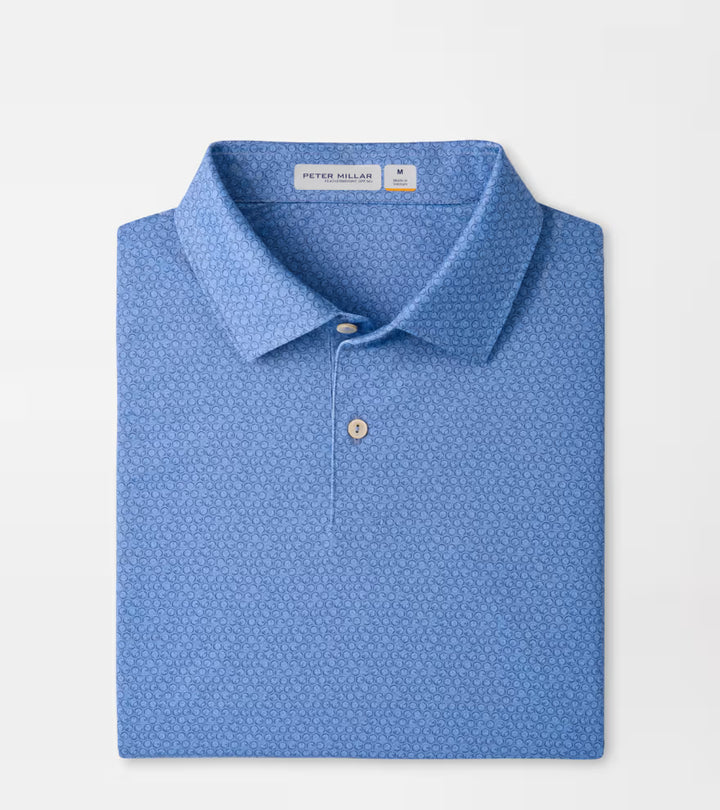 Peter Millar Featherweight Sands Performance Polo: Hyper Blue
