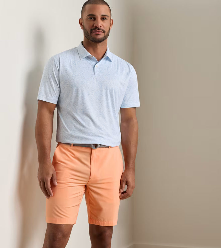 Peter Millar Featherweight Water Hazard Performance Polo: White