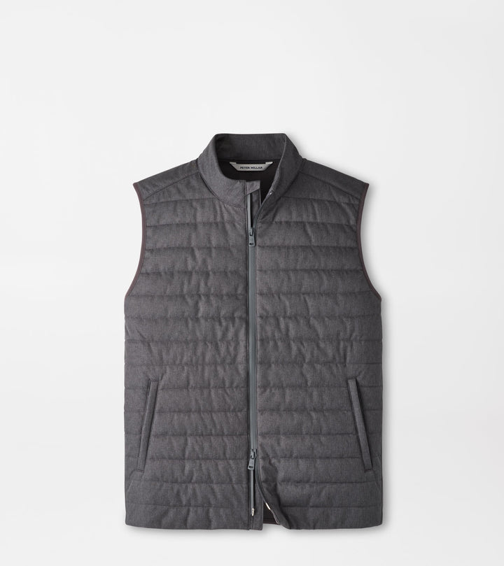 Peter Millar Parks Hybrid Vest: Iridium