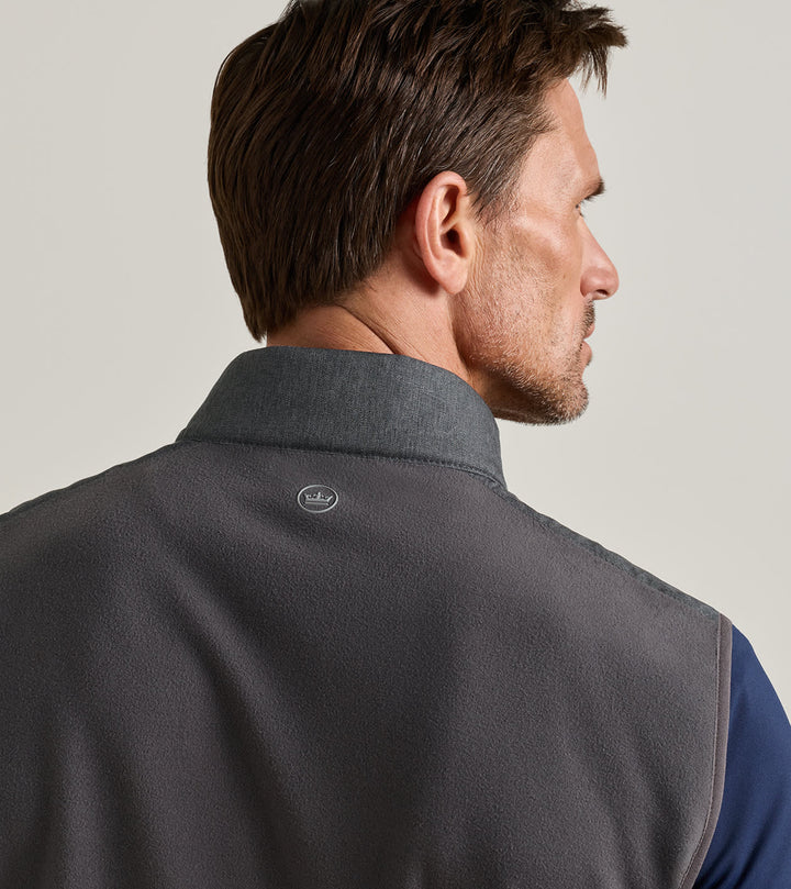 Peter Millar Parks Hybrid Vest: Iridium