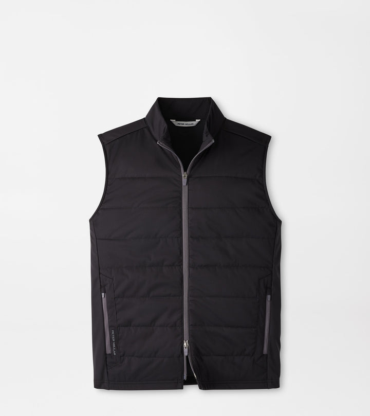 Peter Millar Fuse Hybrid Vest: Black