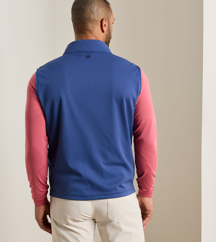 Peter Millar Fuse Hybrid Vest: Sport Navy