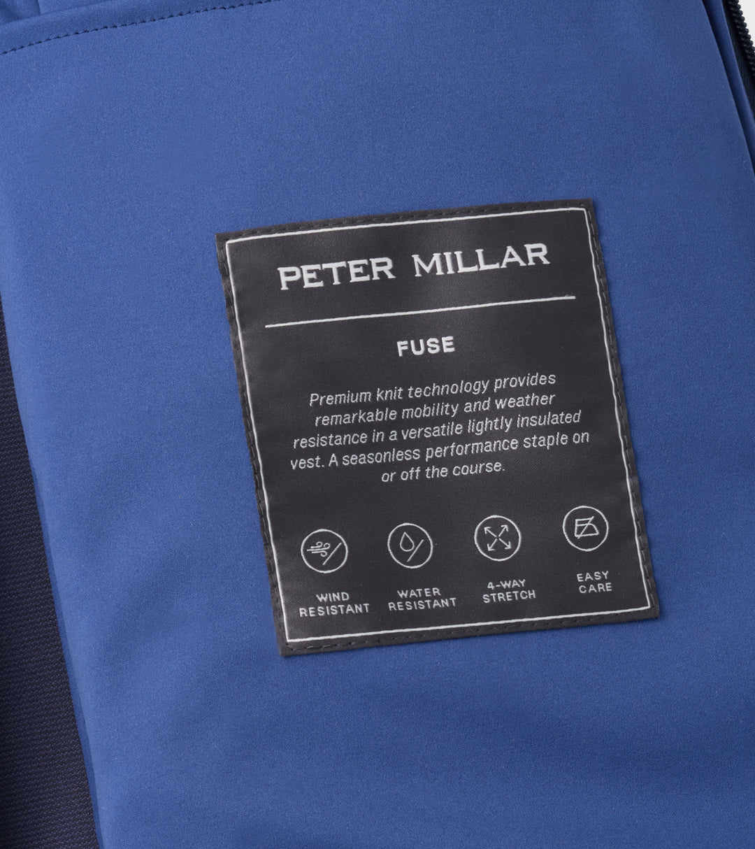 Peter Millar Fuse Hybrid Vest: Sport Navy