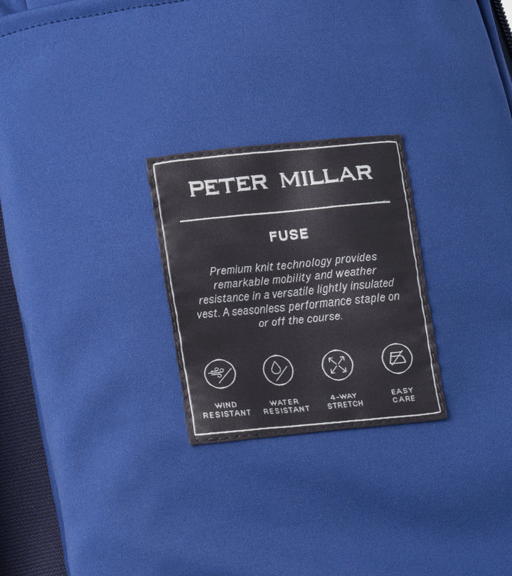 Peter Millar Fuse Hybrid Vest: Sport Navy